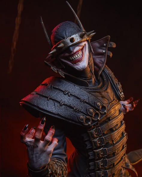 The Batman Who Laughs, Arte Heavy Metal, Batman Who Laughs, Batman Metal, Batman Artwork, Arte Dc Comics, Joker Art, Batman Comic Art, Batman Joker