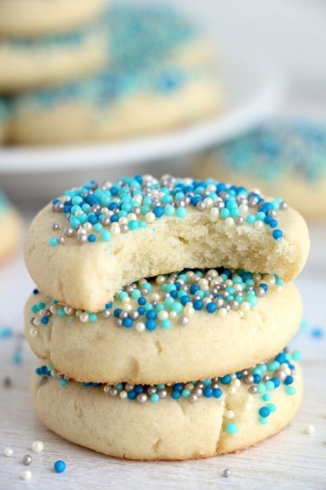 Cream Cheese Sugar Cookie Recipe, Soft Chewy Sugar Cookies, Rhubarb Cookies, Cream Cheese Cookie Recipe, Drop Sugar Cookies, Soft Sugar Cookie Recipe, Cream Cheese Sugar Cookies, Chewy Sugar Cookies, Sugar Cookie Recipe