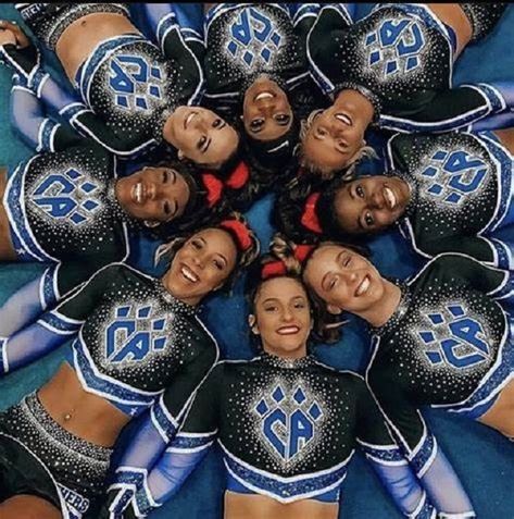 Cheer Athletics Panthers, Panthers Cheer, Cheer Practice Outfits, Cheer Games, Cheer Flyer, Cheer Extreme, Kentucky Sports, Cheerleading Photos, Cheer Bag