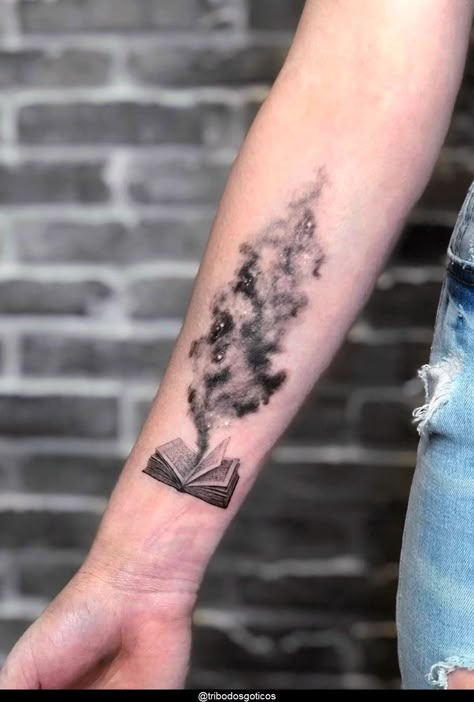 Small Book Tattoo, Sandman Tattoo, Open Book Tattoo, Writer Tattoo, Book Tattoo Ideas, Book Inspired Tattoos, Side Hip Tattoos, Bookish Tattoos, Minimal Tattoo Design