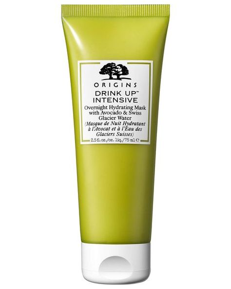 Origins Drink Up Intensive Overnight Hydrating Mask with Avocado Cinnamomum Camphora, Overnight Face Mask, Avocado Face Mask, Mask For Dry Skin, Hydrating Face Mask, Avocado Butter, Hand Mask, Overnight Mask, Sodium Lauryl Sulfate