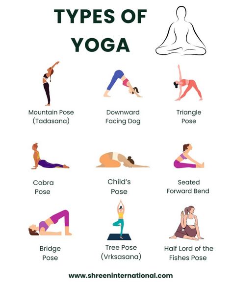 🧘‍♀️ Explore the Power of Yoga 🧘‍♂️ Yoga is more than just a workout—it’s a way to find balance, peace, and strength. From calming poses to powerful flows, there’s a style for every body and mind. Whether you’re looking to improve flexibility, build strength, or relieve stress, yoga has something to offer. . . #shreeninternational #YogaForAll #YogaStyles #FindYourFlow #YogaJourney #MindfulMovement #YogaLife #HealthyLiving #FlexibilityAndStrength #YogaForWellness Basic Yoga Poses, Fish Pose, Yoga For All, Mountain Pose, Beginners Yoga, Cool Yoga Poses, Find Balance, Build Strength, Types Of Yoga