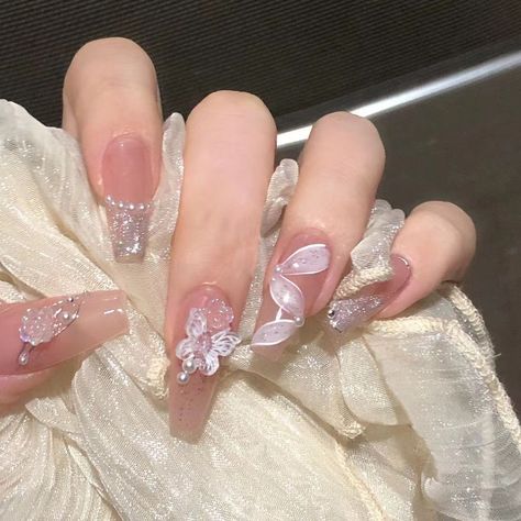 #nails #nailart #pressonnails #naildesign #nailideas Check the link ✨ Ongles Bling Bling, Plaid Nails, Nagel Tips, Pretty Gel Nails, Party Nails, Ballerina Nails, Diamond Nails, Bling Nails, Rhinestone Designs