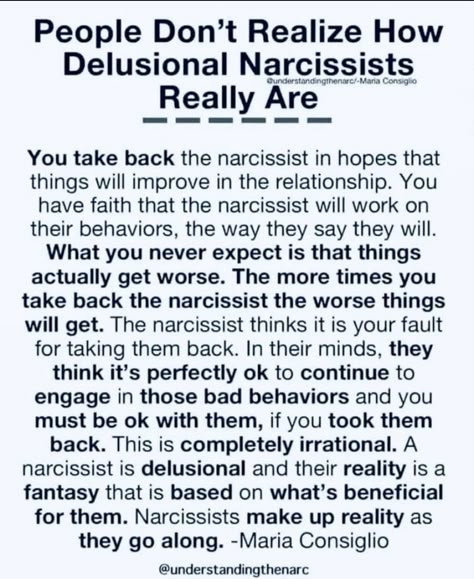 Maria Consiglio Narcissism, Escaping Narcissism, Causes Of Narcissism, Done Trying Quotes, Narcissism Quotes, Narcissism Relationships, Mental Health Facts, Narcissistic People, Unhealthy Relationships