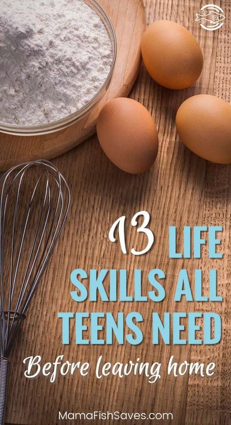 Life skills all teenagers need before leaving home Life Skills Kids, Life Skills Class, Life Skills Lessons, Raising Teenagers, Teaching Life Skills, Teen Advice, Life Skills Activities, Parenting Teenagers, Parenting Classes