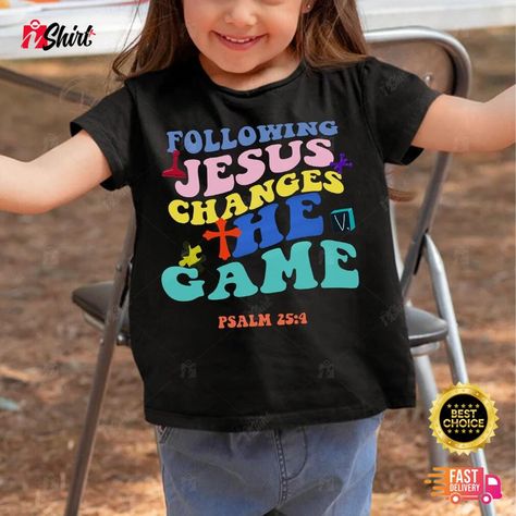 Vacation Bible School Games, Bible School Games, Game Vbs, Vbs Shirt, 2023 Vacation, Following Jesus, Vbs 2023, Psalm 25, Vacation Bible School