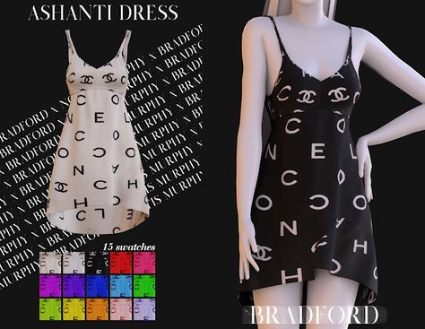 Sims 4 Cc Louis Vuitton Clothes, Sims 4 Chanel Cc, Ashanti Dress, Chanel Tank Top, Sims 4 Piercings, The Sims 4 Skin, Sims 4 Cc Shoes, David Sims, Sims 4 Body Mods