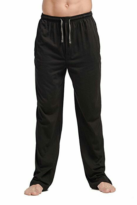 Men's Cotton Jeresy Knit Pajama Pants Price:$14.99 Comfortable Pajamas, Mens Sleepwear, Pj Pants, Pajama Bottoms, Men's Knit, Mens Pajamas, Amazon Com, Big Deal, Lounge Pants