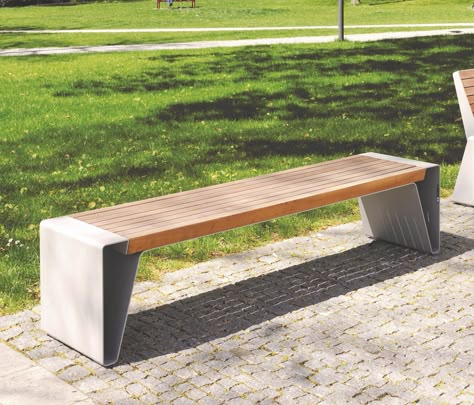 Bench Design Outdoor, Outdoor Bench Design, Bench Design Ideas, Bench In Park, Park Bench Design, Sitting Bench, Park Benches, Bench Design, Parks Furniture