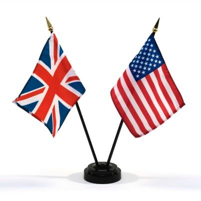 UK vs. USA Uk Vs Usa, Vocabulary Meaning, Funny Translations, British Vs American, British And American English, America Quotes, British University, English Flag, Moving To England