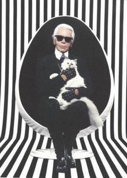 Karl Lagerfeld Net Worth Choupette Lagerfeld, Karl Lagerfeld Choupette, Hayden Williams, Jean Patou, Chique Outfits, Anna Wintour, Pierre Balmain, Cat People, Herve Leger