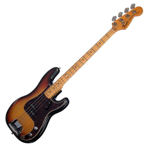 Fender 1973 P-Bass - Vintage Precision Bass - Used Electric Bass Guitar - Sunburst Fender P Bass, Band Instruments, Jaco Pastorius, Leo Fender, Electric Bass Guitar, Fender Guitar, Double Bass, Bass Guitars, Fender Bass