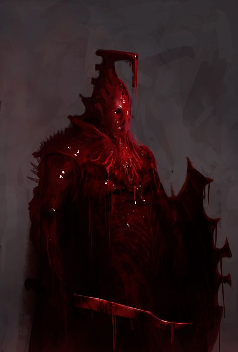 ArtStation - Blood Armour, Chenthooran Nambiarooran Blood Monster Art, Blood Monster, Blood Demon, Heroic Fantasy, Blood Art, Vampire Art, 다크 판타지, Monster Concept Art, Demon Art