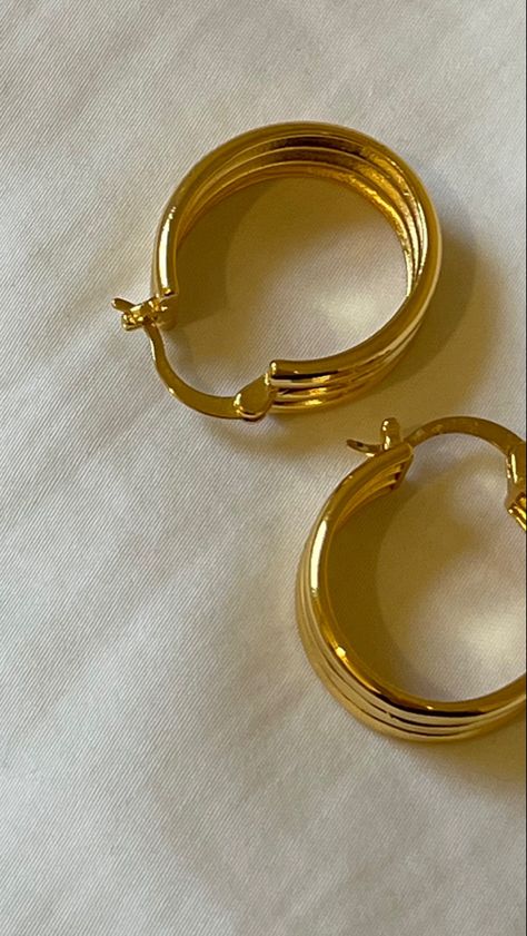 thick gold hoop earrings Classic Hoop Jewelry With Gold-tone Hardware, Gold Plated Hoop Jewelry With Gold-tone Hardware, Luxury Gold Brass Hoop Earrings, Thick Gold Hoop Earrings, Thick Gold Hoops, Gold Plated Hoop Earrings With Gold-tone Hardware, Luxury Gold-tone Brass Hoop Earrings, Gold Hoop Earrings, Fashion Blogger