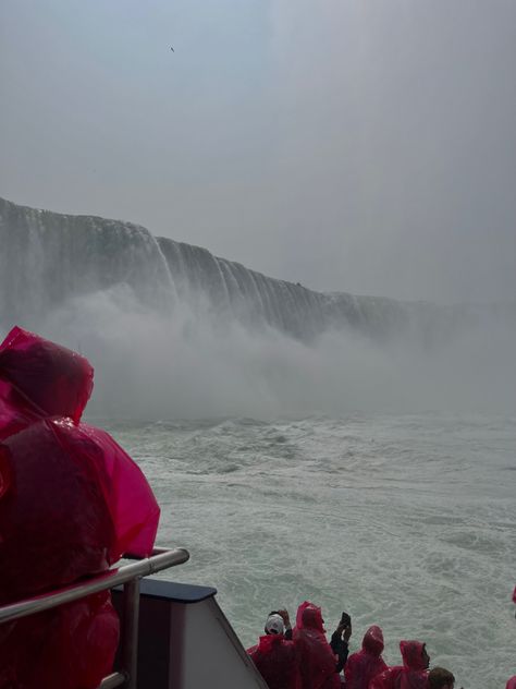 Maid Of The Mist, Niagara Falls Ontario, Boat Ride, The Mist, Ontario Canada, Vacation Trips, Niagara Falls, Ontario, Mist