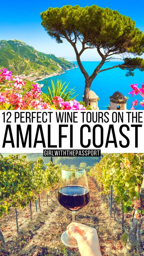 12 Best Wine Tours on the Amalfi Coast + Secret Expert Tips for 2023 Wine Country Trip, Wine Country Itinerary, Wine In Italy, Italy Wine Country, Coast Amalfi, Italy Travel Itinerary, Itinerary Italy, Italy Wine Tour, Tour Italy