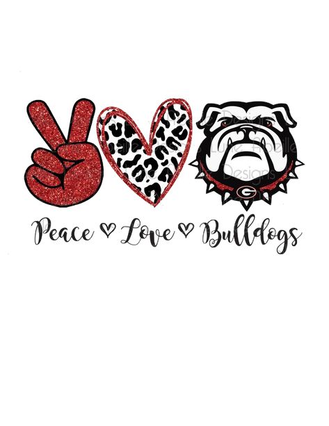 Bulldog Cricut Image, Georgia Bulldog Sublimation Designs, Georgia Bulldogs Svg Free, Ga Football, College Freebies, Free Cricut Images, School Spirit Shirts Designs, Hunting Decal, Dtf Designs