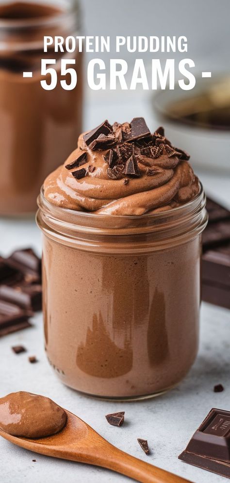 Low Carb Protein Pudding – Soft, Creamy & Full of Flavor Protein Chocolate Pudding Recipe, Healthy Protein Powder Snacks, High Protein Low Carb Treats, Healthy Snacks Grab And Go, High Protein Pudding Dessert, Healthy Delicious Dessert Recipes, Healthy Protein Pudding, High Protein Low Carb Sweets, High Protein Bites