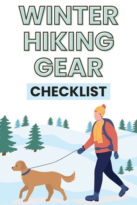 Don't let the cold weather stop you from hitting the trails! Stay warm and prepared with our comprehensive winter hiking gear checklist. Winter Hiking Clothes, Hiking Gear Men, Hiking Essentials For Women, Clothes For Cold Weather, Winter Hiking Gear, Cold Weather Hiking, Winter Hike, Hiking Clothes, Hiking Essentials