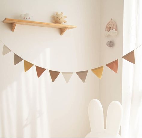 Fabric High Chair Banner, Teepee Tent Party, Flag Room Decor, Triangle Flag Banner, Pendant Banner, Nursery Banner, Triangle Flag, Tent Party, Newborn Ideas