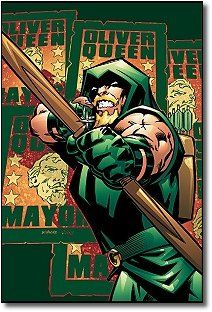 The 9 Stupidest Superhero Secret Identities | Cracked.com Green Arrow Comics, Arrow Comic, Arrow Dc Comics, The Green Arrow, John Diggle, Arrow Black Canary, Martian Manhunter, Star City, Arte Dc Comics