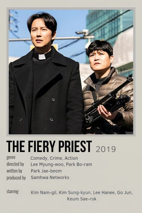 The Fiery Priest, Fiery Priest, Kdrama Poster, Drama List, Blockbuster Film, Korean Drama List, Kim Sang, Love K, Asian Drama