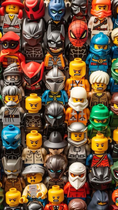 Lego Wallpaper Aesthetic, Lego Aesthetic, Home Screen Wallpaper Hd, Lego Poster, Lego Wallpaper, Lego Army, Samurai Wallpaper, Iphone Dynamic Wallpaper, Graffiti Wallpaper Iphone