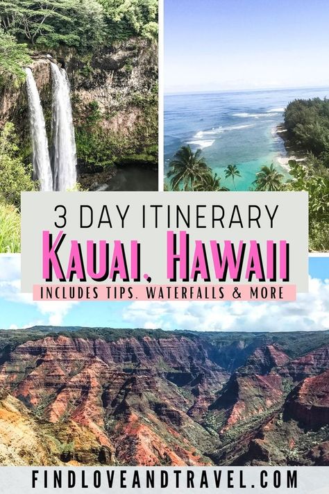 Kauai Itinerary, Things To Do In Kauai, Maui Itinerary, Hawaii Itinerary, Kauai Travel, Kauai Vacation, Hawaii Things To Do, Napali Coast, Hawaii Travel Guide