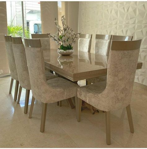 Dining Room Set Up, Dining Table Decoration Ideas, Florida Home Decorating, Beautiful Dining Room Decor, Luxury Dining Room Decor, Narrow Dining Tables, Living Room Furniture Ideas, Dining Table Ideas, Contemporary Dining Room Sets