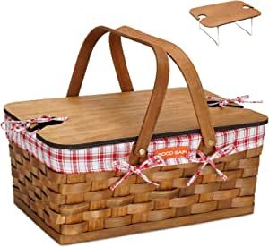 Classic Picnic, Wedding Gifts For Couple, Picnic Basket Set, Camping Family, Picnic Outdoor, Folding Picnic Table, Wicker Picnic Basket, Wine Table, Romantic Picnics