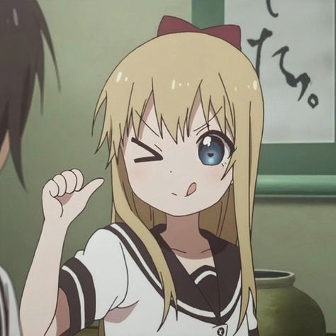 Solo Pfps, Yuru Yuri, Pfp Anime, Anime Expressions, Manga Comics, Funny Faces, Cute Icons, Anime Memes, Anime Icons