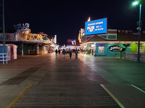 Wildwood boardwalk Brigantine Nj, Wildwood Boardwalk, Wildwood Nj, My Happy Place, Happy Place, Happy Places, Vision Board, Quick Saves