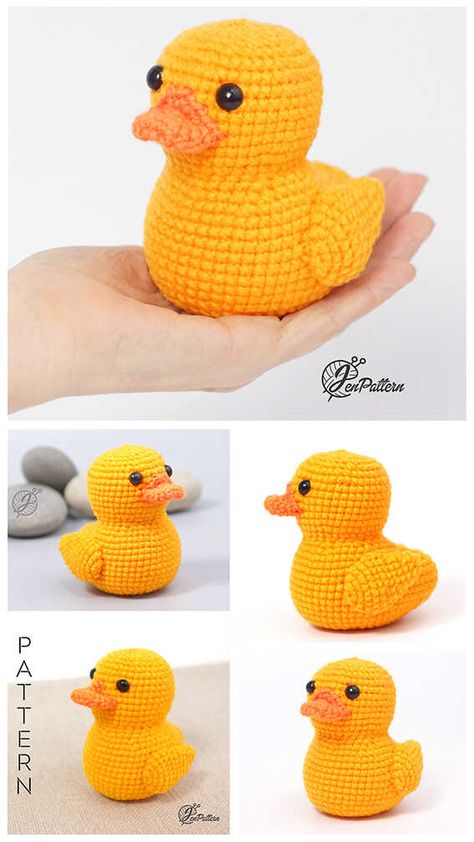 Crochet Duck Amigurumi Free Pattern – Amigurumi Free Duckling Crochet Pattern, Ducky Crochet Pattern, Crochet Duck Beak, Crochet Yellow Duck Free Pattern, Rubber Ducky Crochet, Crocheted Rubber Duckie, Rubber Duck Amigurumi Free Pattern, Crochet Duck Beak Free Pattern, Crochet Ducky Pattern Free