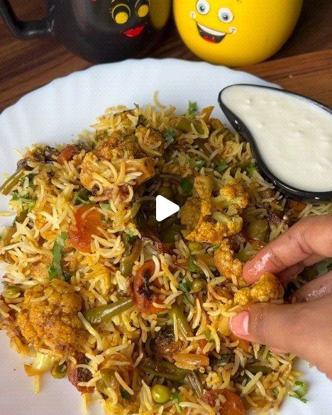 Veg Biryani Recipe, Vegetable Biryani Recipe, Vegetable Biryani, Veg Biryani, Biryani Recipe, April 27, Biryani, Viral Post, Fried Rice