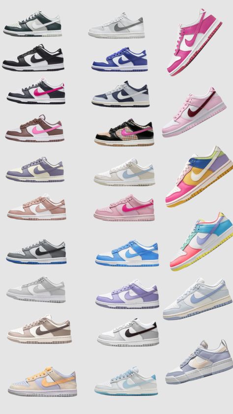 Cute Nike Outfits, Preppy Shoes, Pretty Shoes Sneakers, Casual Preppy Outfits, Cute Nike Shoes, Cute Nikes, Girly Shoes, Aesthetic Shoes