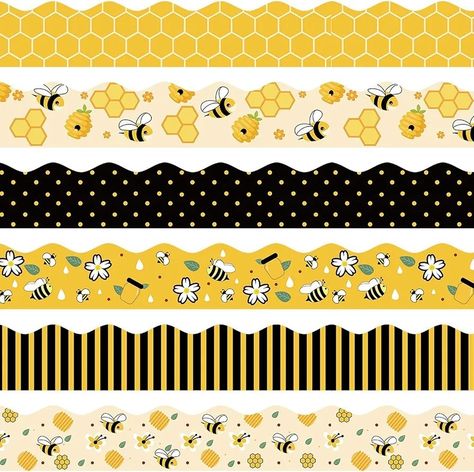 Yellow Bulletin Board, Bee Theme Ideas, Bee Classroom Ideas, Bee Bulletin Boards, Bee Classroom Decor, Animal Design Illustration, Classroom Design Ideas, Bee Room, Bulletin Borders