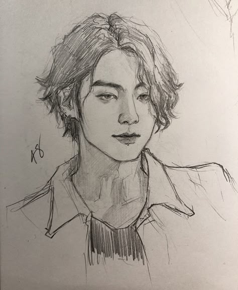 ً on Twitter: "A tribute to jungkook’s long hair. May it rest in peace. 😔… " Fanart Bts, Bts Art, Jungkook Fanart, Kpop Drawings, Arte Sketchbook, Pencil Art Drawings, Bts Drawings, Drawing Tutorials, Kpop Fanart