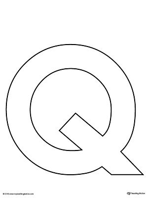 The Uppercase Letter Q Template is an ultra useful, all-purpose letter template designed for use in a variety of crafts and activities to complement your alphabet studies. Letter Qq Activities For Preschool, Q Is For Queen Craft, Letter Q Activities For Toddlers, Q Is For Craft, Letter Q Crafts For Toddlers, Letter Q Crafts For Preschoolers, Letter Q Activities For Preschool, Q Crafts For Preschool, Letterland Activities