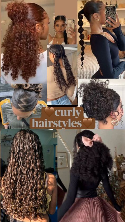 Coily Hairstyles, Afro Hair Care, Mixed Curly Hair, Hair Company, Easy Hairstyles For Thick Hair, Curly Hair Videos, Quick Natural Hair Styles, Cute Curly Hairstyles, Braided Hairstyles For Teens