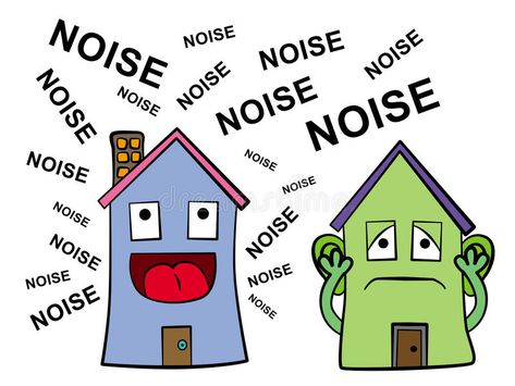 Noisy neighbor. A house with a an open mouth surrounded by noise words and anoth , #spon, #open, #mouth, #house, #Noisy, #neighbor #ad Noisy Neighbors, Voice Levels, Audio Tape, Shapes Art, When You See It, Geometric Shapes Art, Shape Art, Board Of Directors, Open Mouth