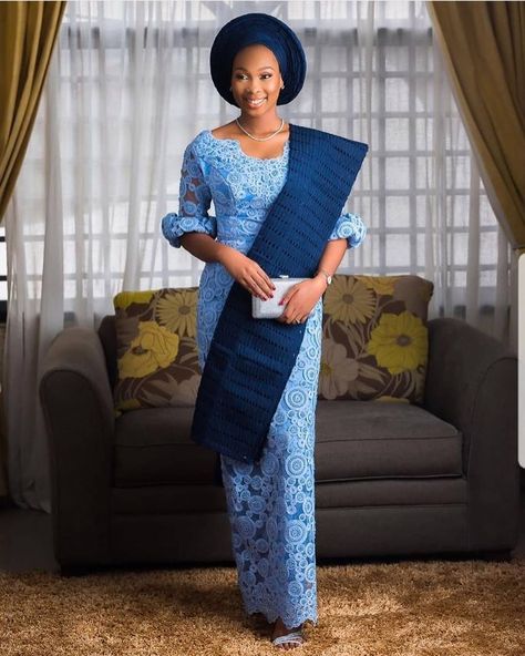 Beautiful Introduction Pictures of @_deremif Fabric by @thefabricroomng Tailored by @misterboya Aso Oke by @shadiat_alasooke… Yoruba Introduction, Nigerian Wedding Dresses Traditional, African Traditional Wedding Dress, African Wedding Attire, African Lace Styles, Traditional Wedding Attire, African Traditional Wedding, Best African Dresses, Lace Gown Styles