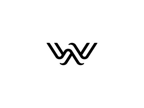 Letter W by Vladimir Biondic - Dribbble A And W Logo, W Typography Design, W Logo Design Ideas, Letter W Design, W Typography, W Letter Logo, W Logo Design, Wm Logo, W Monogram