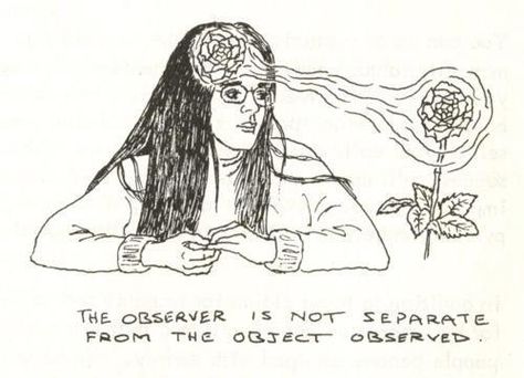 The observer is not separate from the object observed. - Everything in the universe is connected. Word Vomit, The Observer, Kuantan, Spirit Science, Ancient Knowledge, Les Chakras, Quantum Physics, Spiritual Art, Spiritual Journey