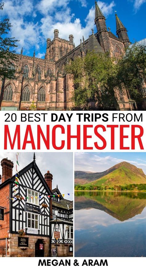 Manchester England Travel, Things To Do In Manchester, Visit Manchester, Places In England, Northern England, One Day Trip, Manchester England, Weekend Trip, The Best Day