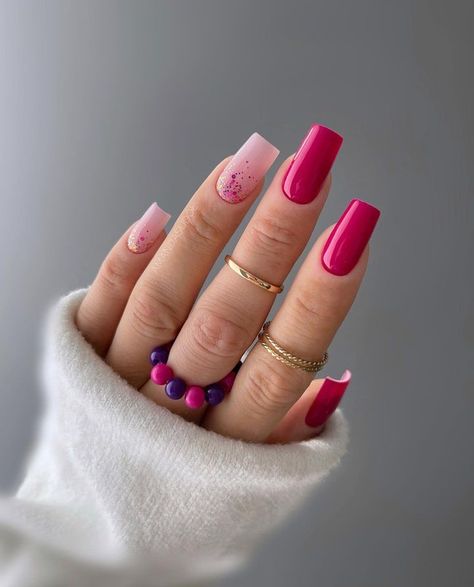 June Nail Designs, June Nails Ideas, Summer Nails Aesthetic, Valentine's Day Nail Design, Summer Nails Fun, Nails June, Trendy Short Nails, Acrylic Nail Art Ideas, Fall Nail Polish Colors