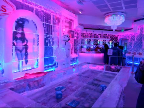 Minus5° is so much more than a bar. It's a one-of-a-kind experience that you can't get anywhere else. Be sure to visit during your next Vegas trip! The location inside of Mandalay Bay is 21+ only, but the Venetian location is open to kids 12 and older. Ice Bar Las Vegas, Las Vegas Food, Venetian Las Vegas, Ice Bar, Vegas Food, Nevada Travel, Top Places To Travel, Ice Bars, Old Bar