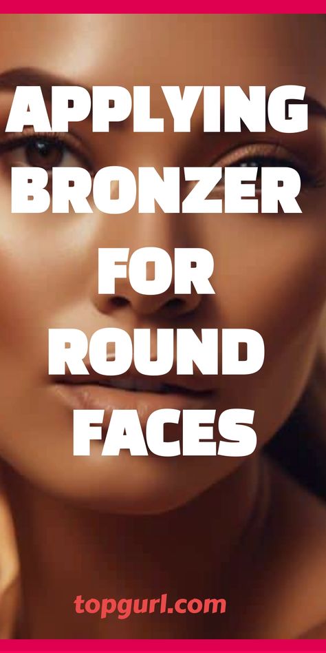 Learn how to flawlessly apply bronzer on a round face using expert techniques that will enhance your features and create a sculpted look you'll love. Elevate your makeup skills with these strategic tips that emphasize and highlight, bringing out the best in your natural beauty. Get ready to feel confident and radiant with every application as you master this essential technique for enhancing your complexion. Bronzer For Round Face, Where To Put Bronzer On Face, How To Use Bronzer, Applying Bronzer, Bronzer Application, Apply Bronzer, Body Bronzer, How To Apply Bronzer, Makeup Skills