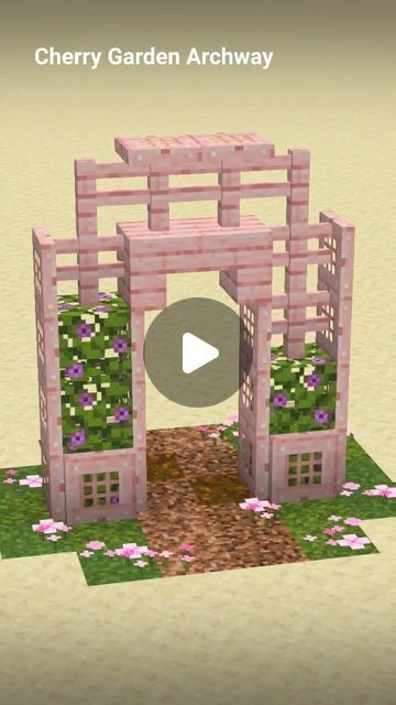 Circle Door Minecraft, Minecraft Arched Doorway, 1.21 Minecraft Builds, Minecraft Gateway, Minecraft Archway Entrance, Minecraft Color Pallets, Archway Minecraft, Arch Minecraft, Minecraft Doorway Design