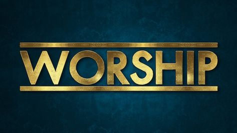 The word worship concept written in gold... | Premium Photo #Freepik #photo #jesus-christ #christian-worship #christian-religion #catholic-church Text Gradient, Worship Images, Back Rounds, Christian Quotes Images, Christian Background Images, Worship Backgrounds, Church Backgrounds, Church Media Design, Christian Backgrounds