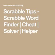 Scrabble Tips, Best Scrabble Words, Word Finder, Scrabble Word, Scrabble Tile Crafts, Scrabble Board Game, Scrabble Words, Scrabble Game, Scrabble Board